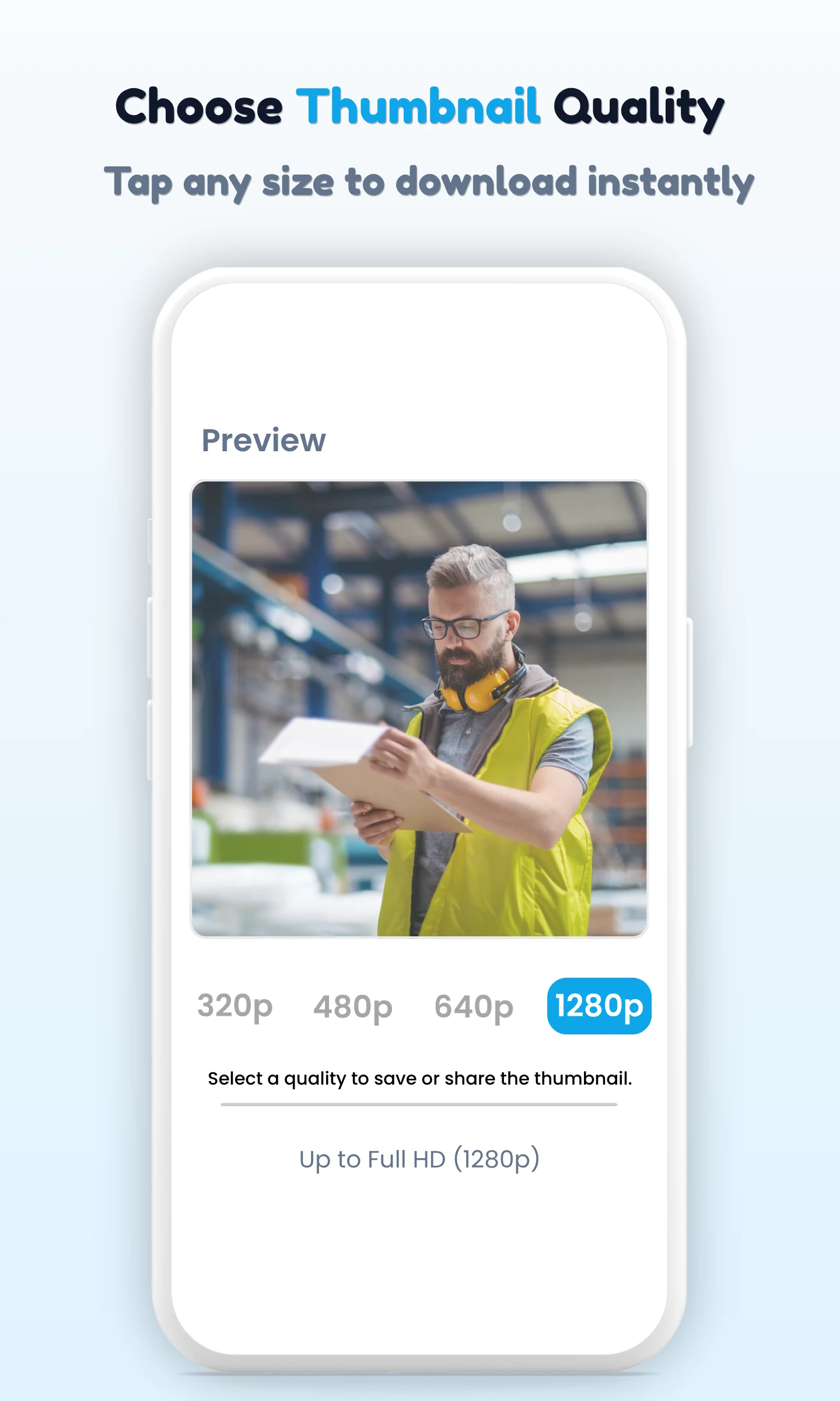 Thumbnail Downloader & Tags screenshot