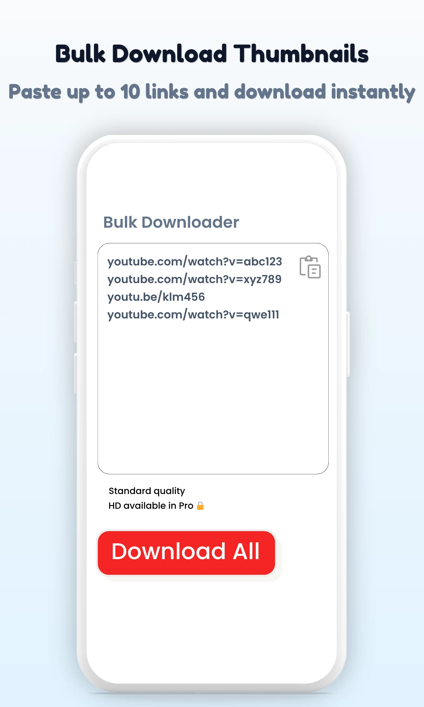 Thumbnail Downloader & Tags screenshot