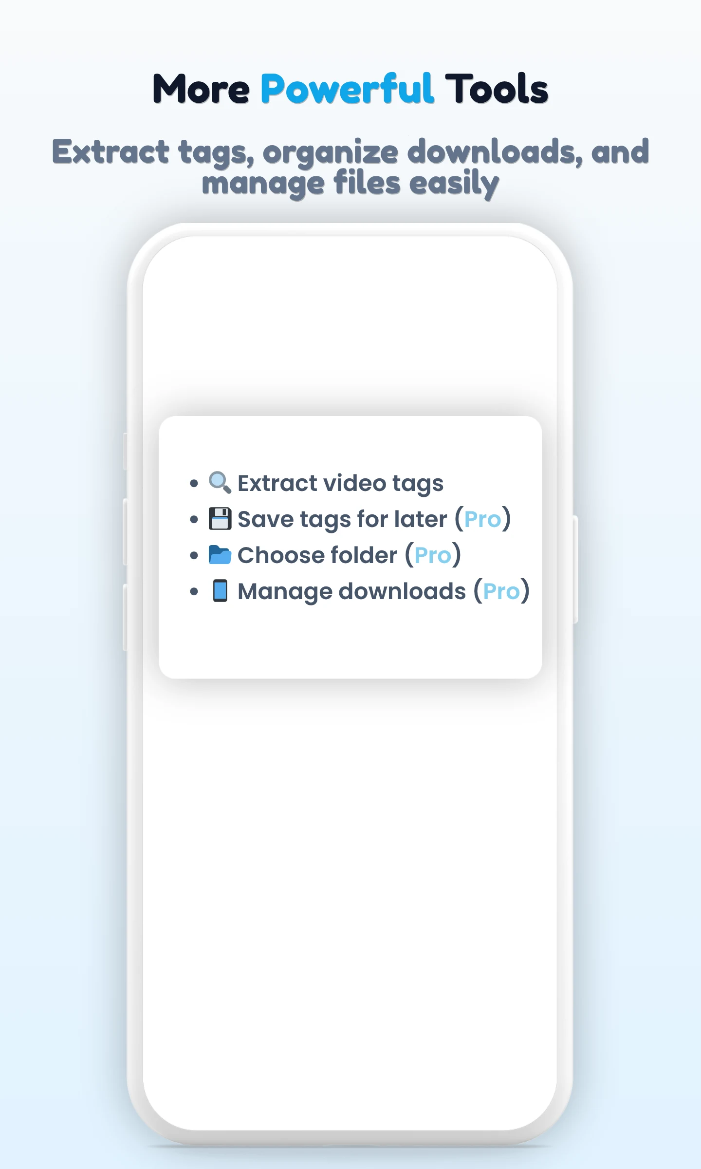 Thumbnail Downloader & Tags screenshot